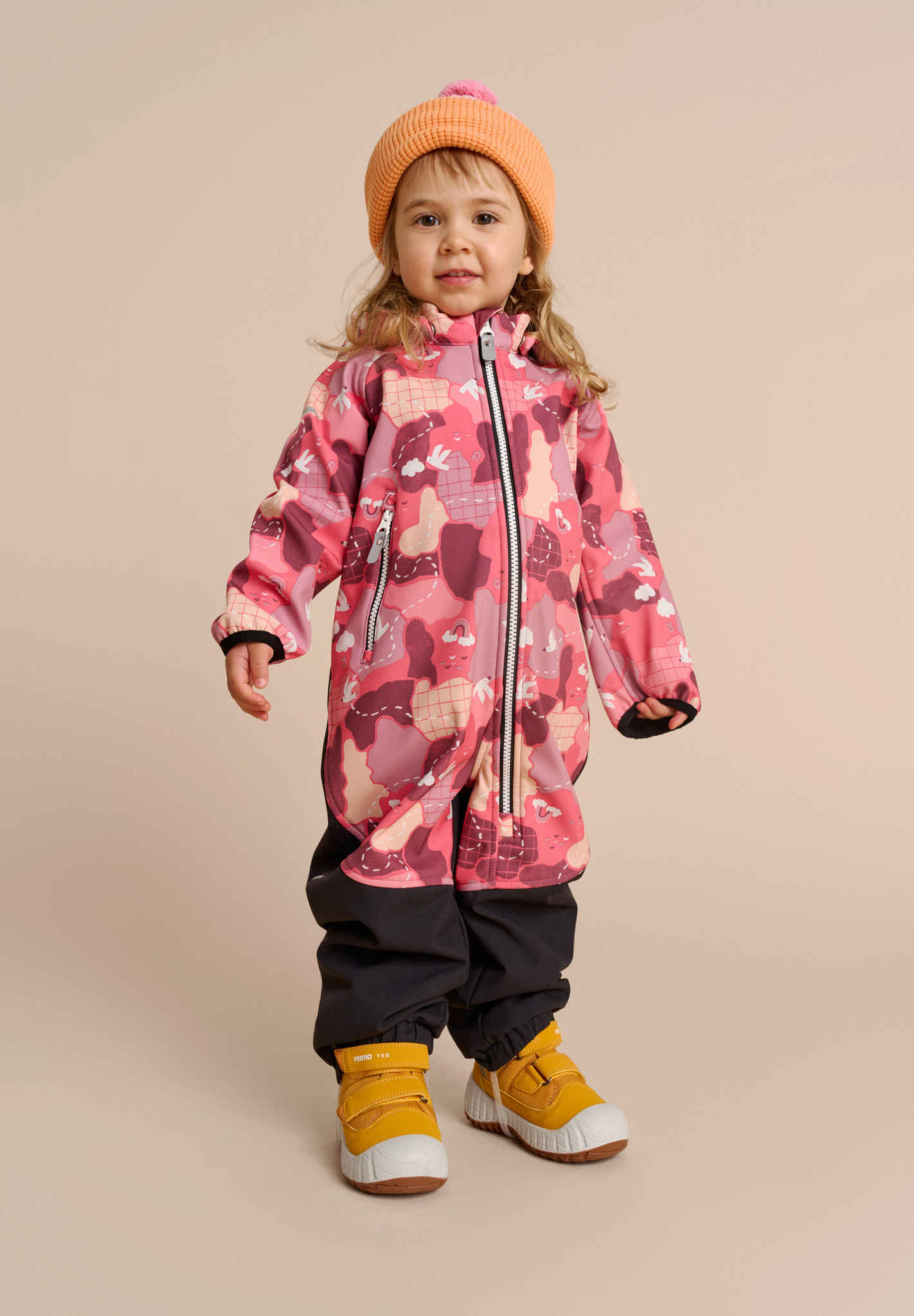 Toddlers' softshell overall Mjosa