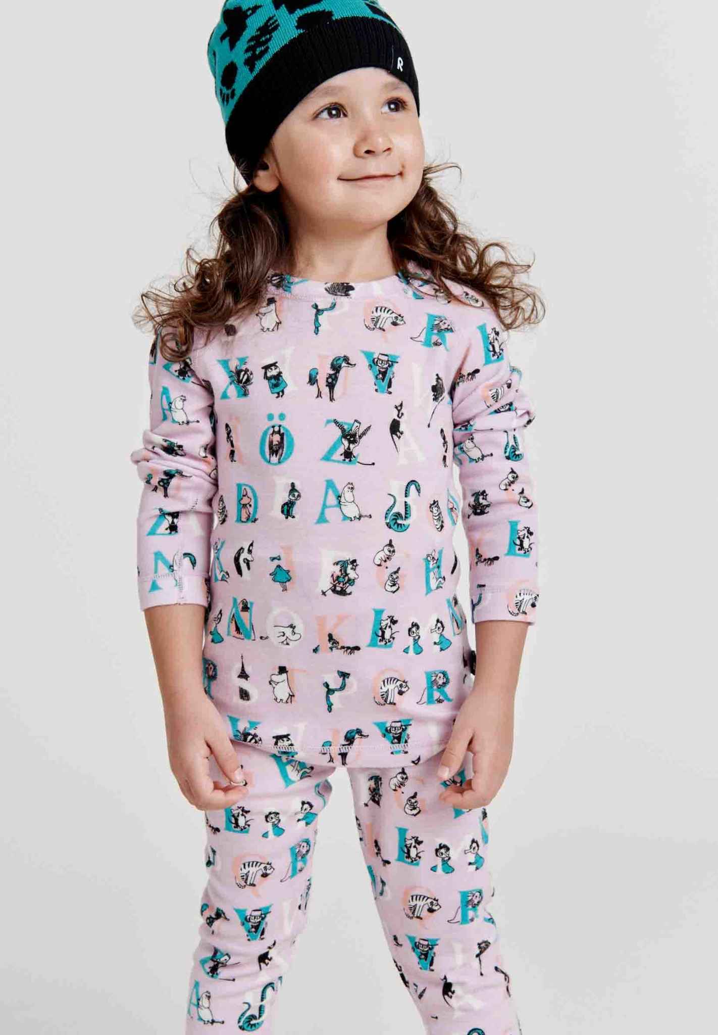 Toddlers' thermal set Moomin Trivsam