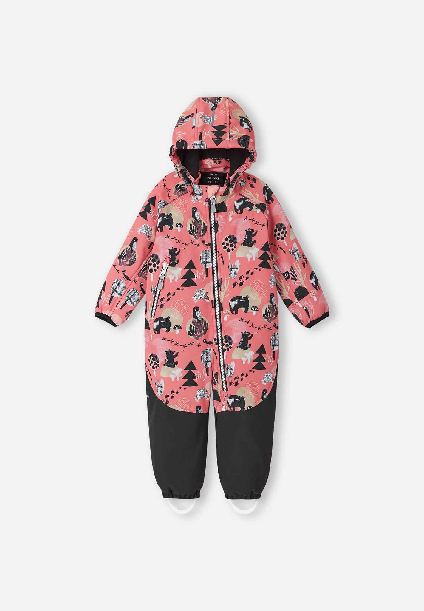 Toddlers' softshell overall Mjosa