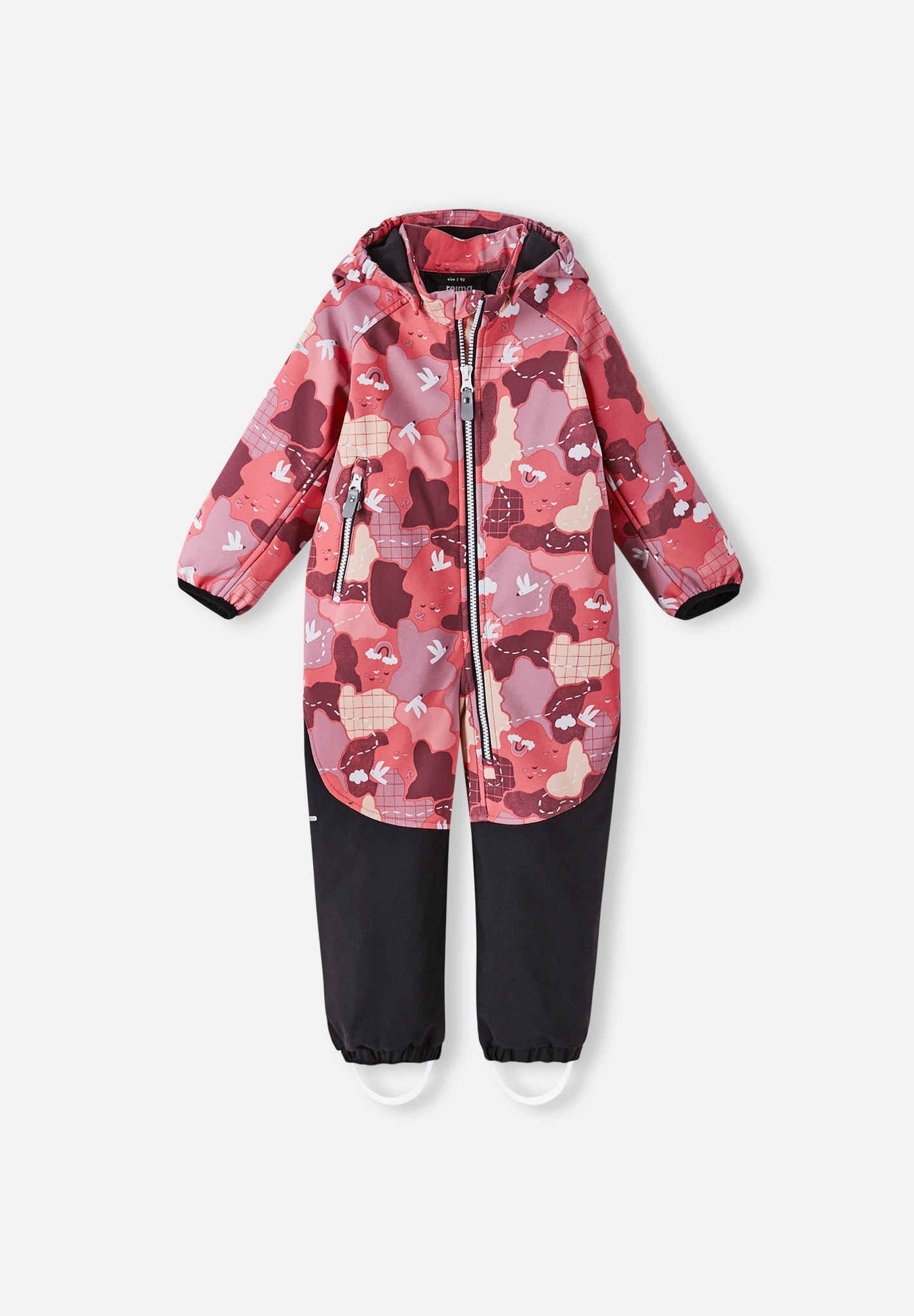 Toddlers' softshell overall Mjosa