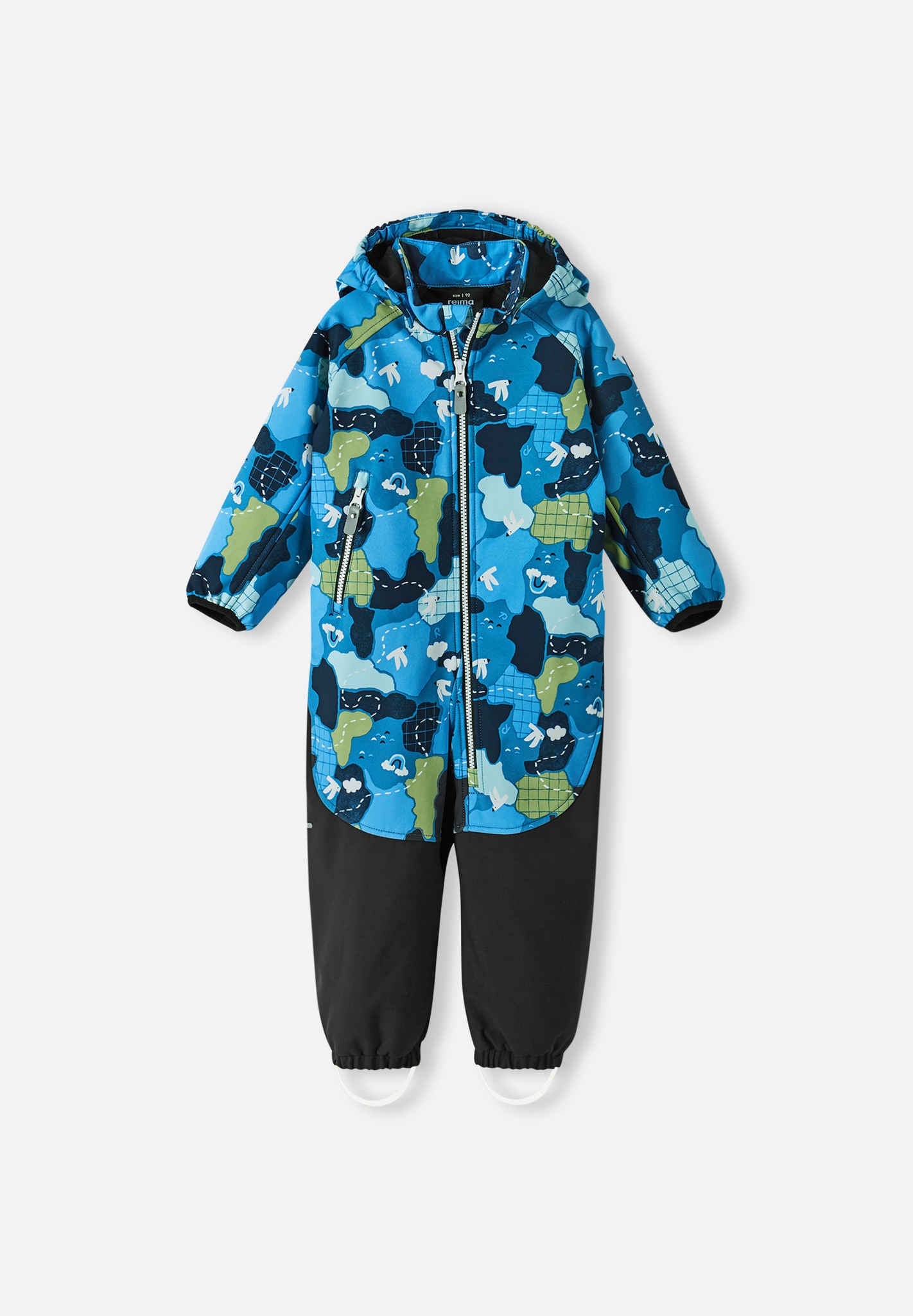 Toddlers' softshell overall Mjosa