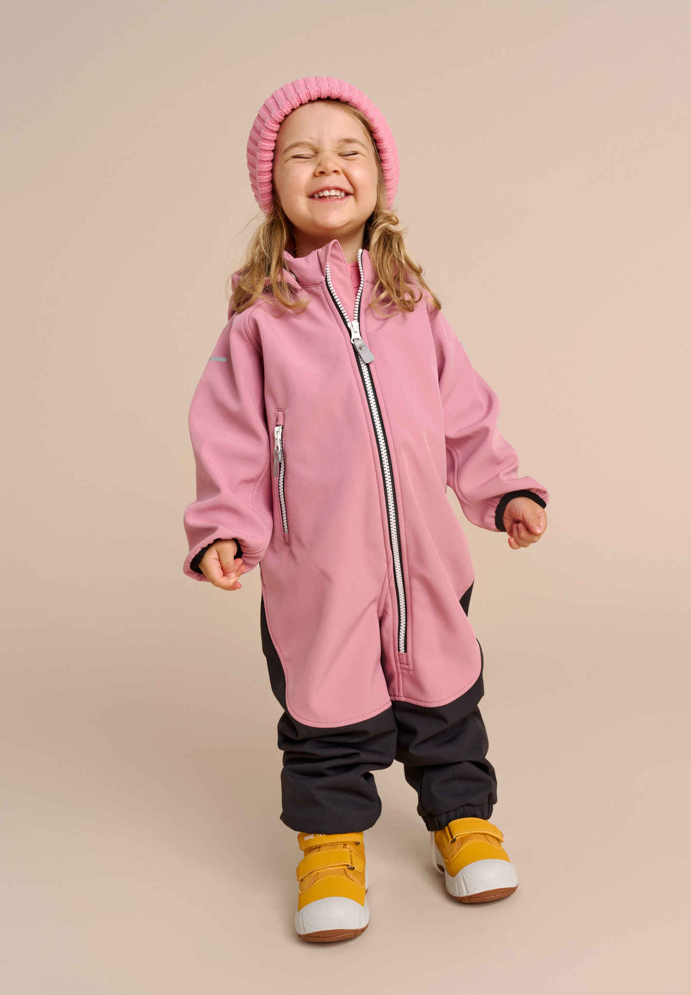 Toddlers' softshell overall Mjosa