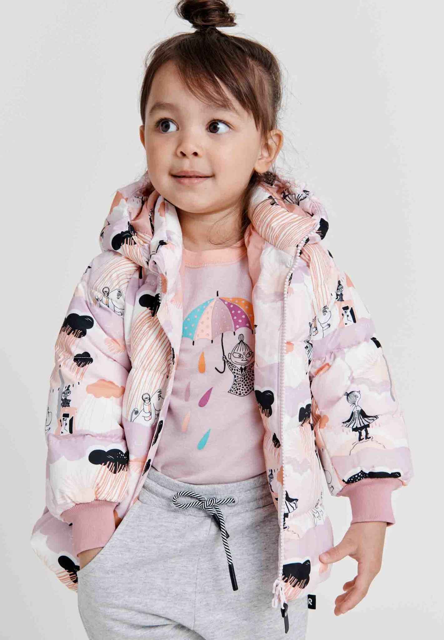 Toddlers' winter jacket Moomin Lykta