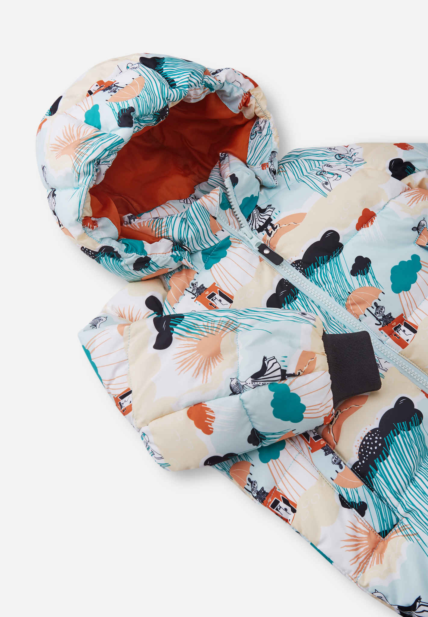 Toddlers' winter jacket Moomin Lykta