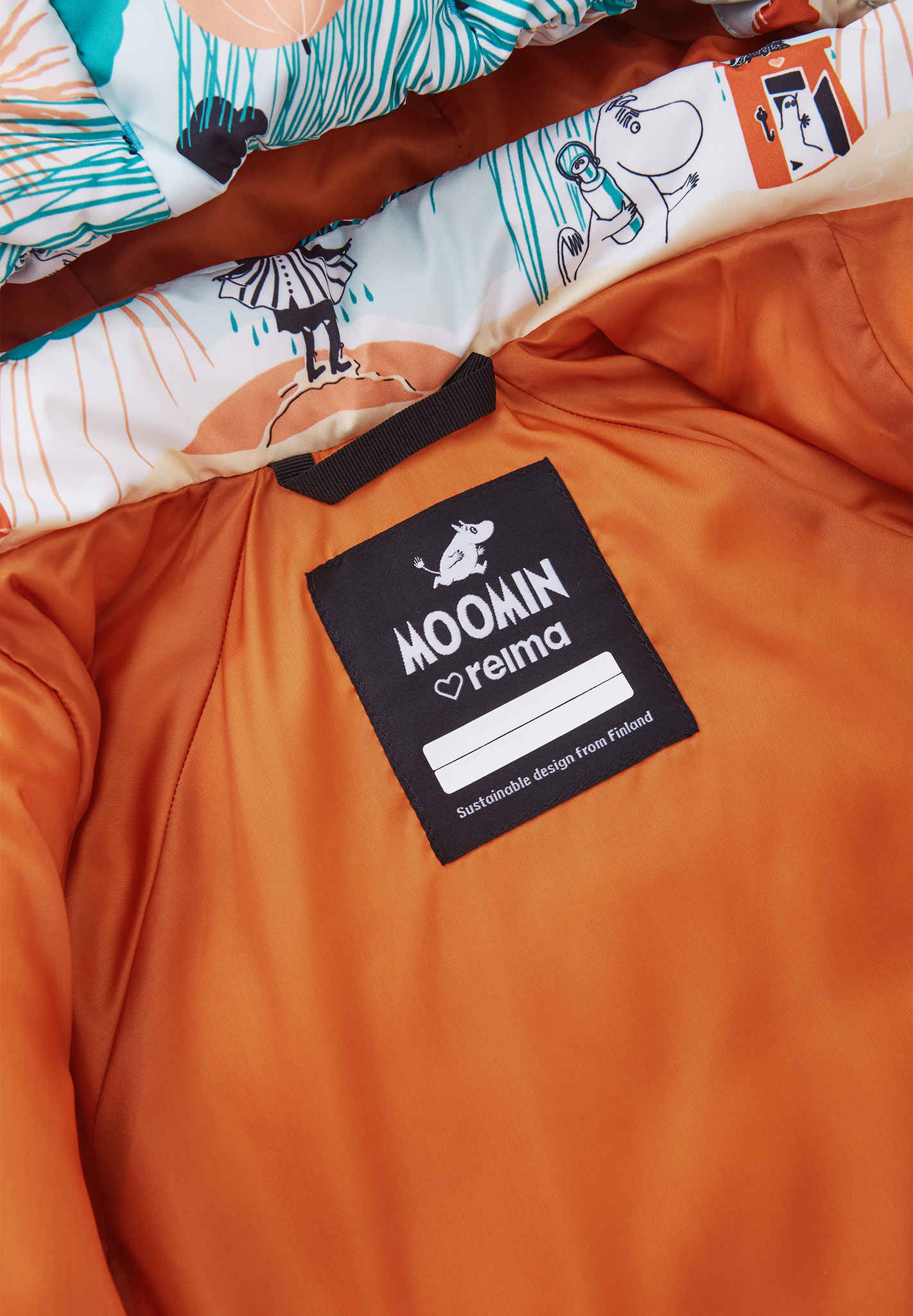 Toddlers' winter jacket Moomin Lykta