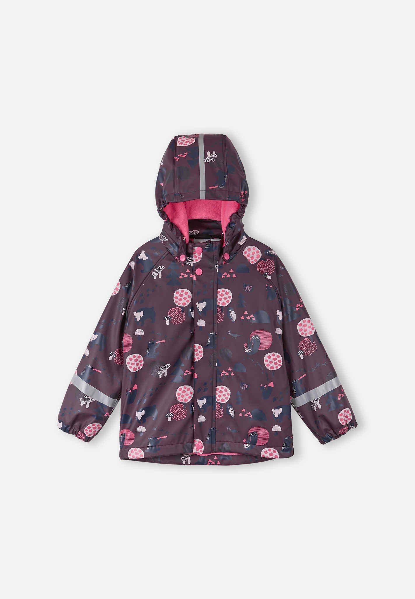 Kids' raincoat with fleece lining Koski