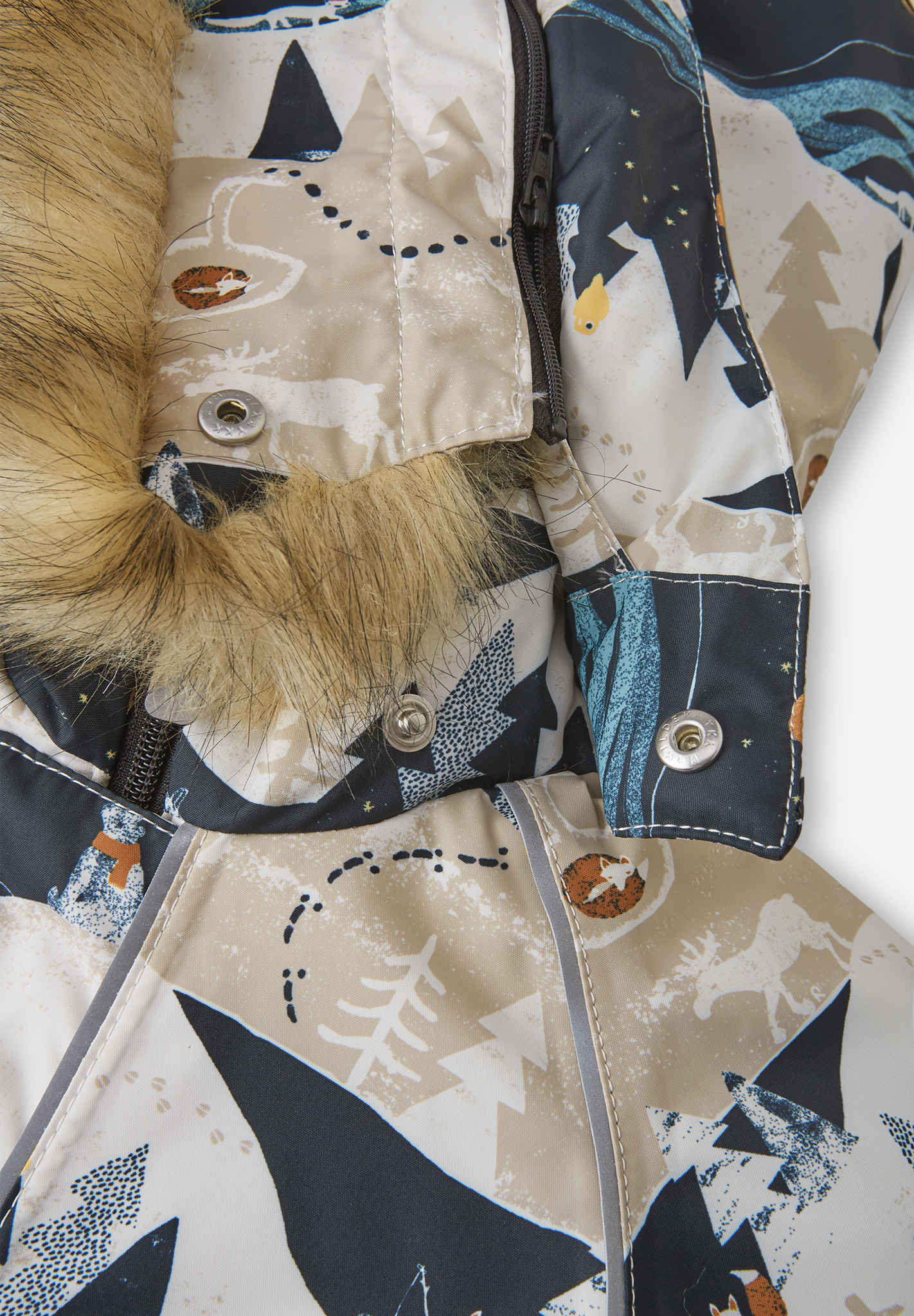 Toddlers' winter snowsuit Lappi