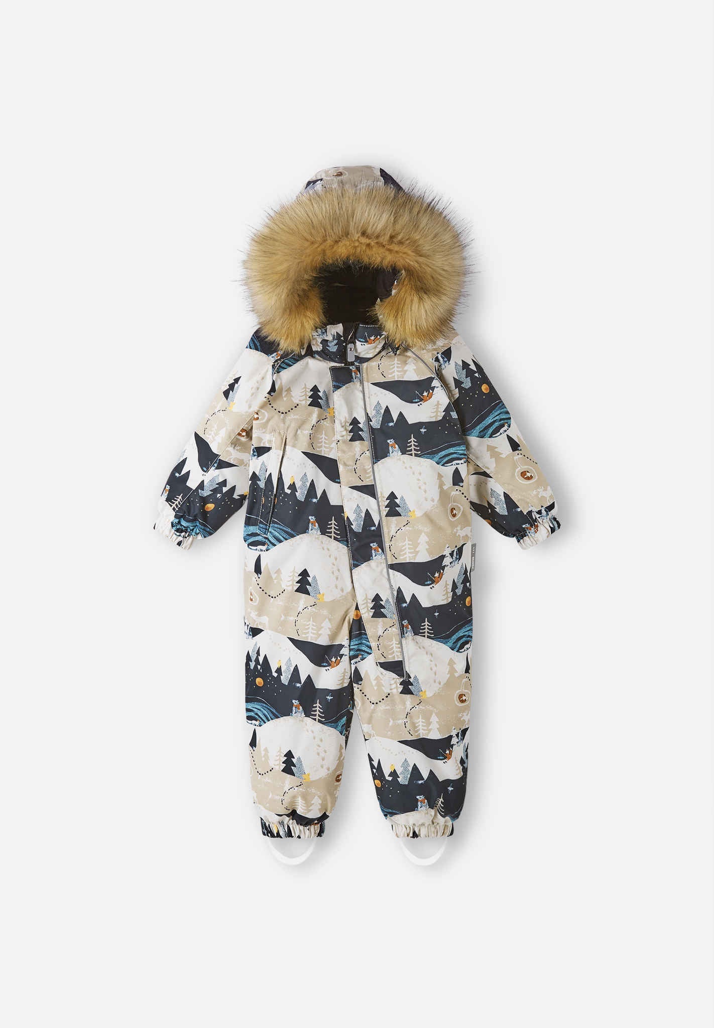 Toddlers' winter snowsuit Lappi