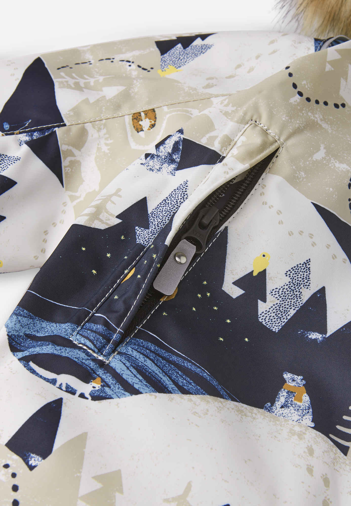 Toddlers' winter snowsuit Lappi