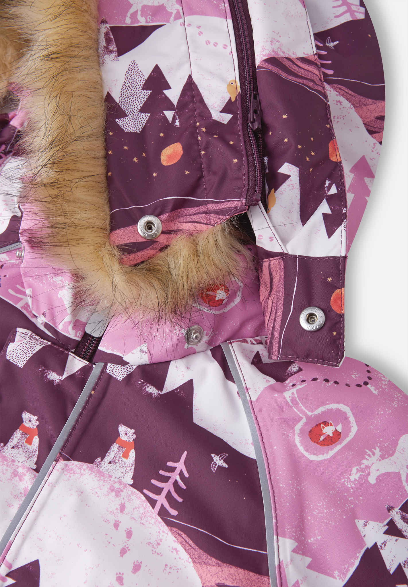 Toddlers' winter snowsuit Lappi