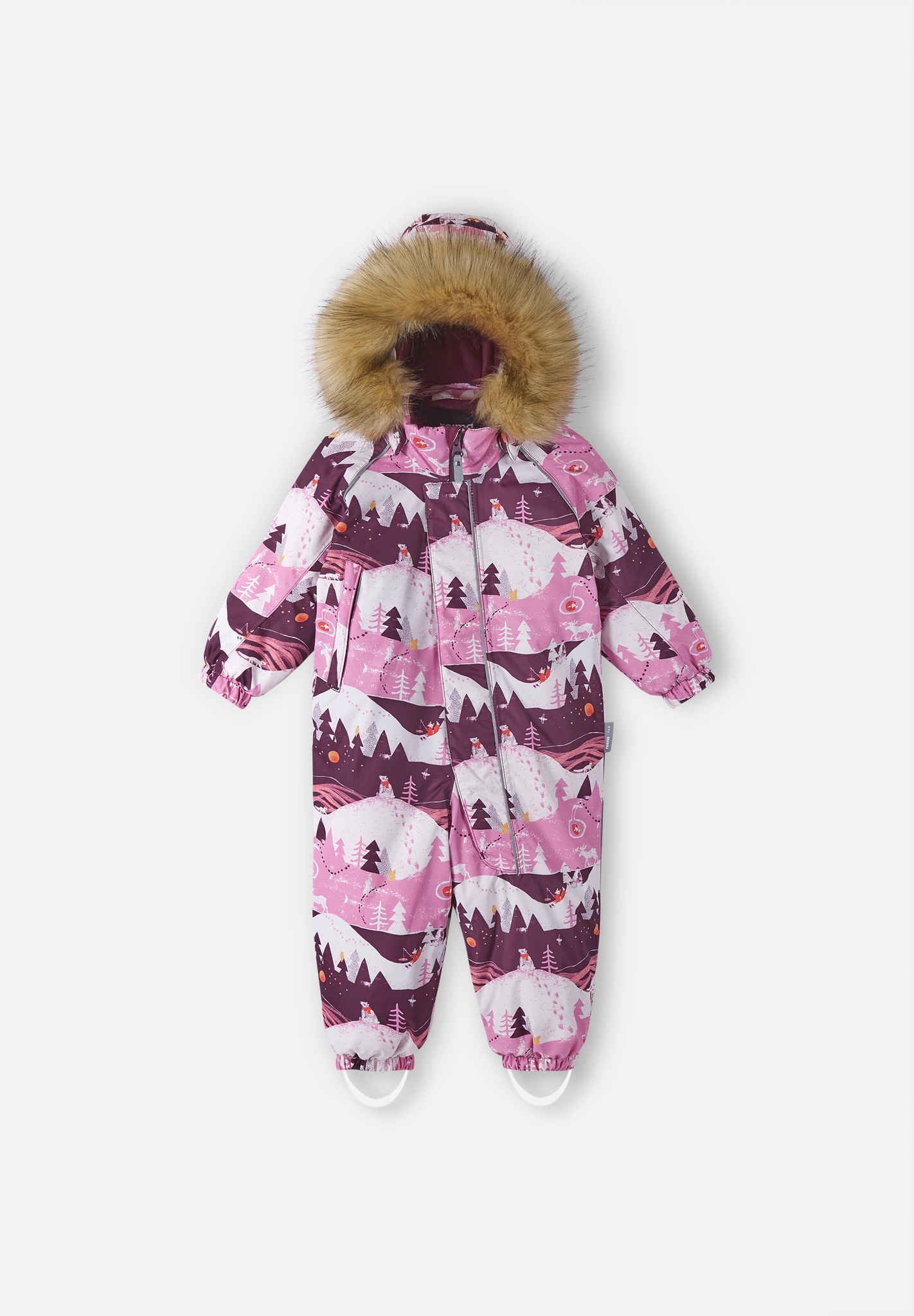 Toddlers' winter snowsuit Lappi