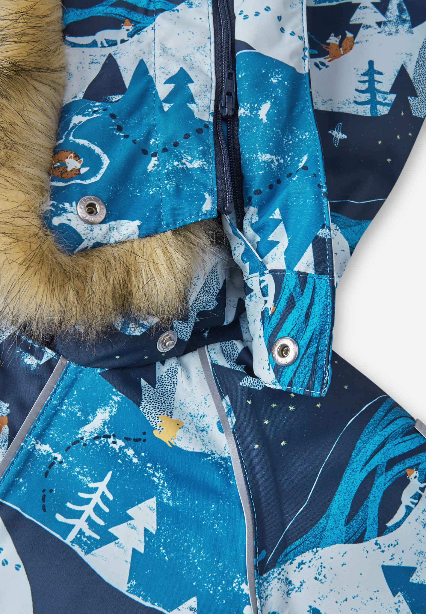 Toddlers' winter snowsuit Lappi