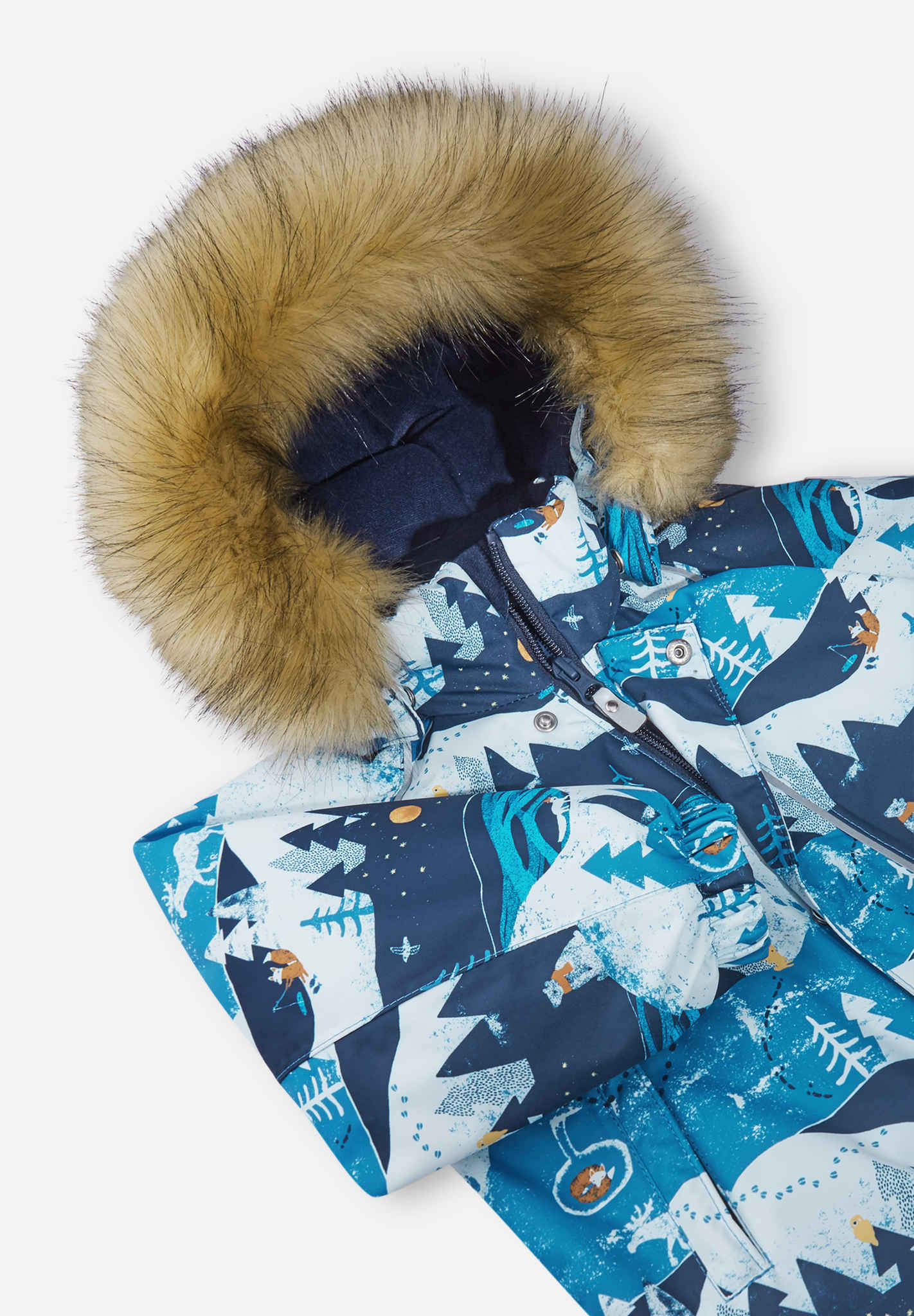 Toddlers' winter snowsuit Lappi