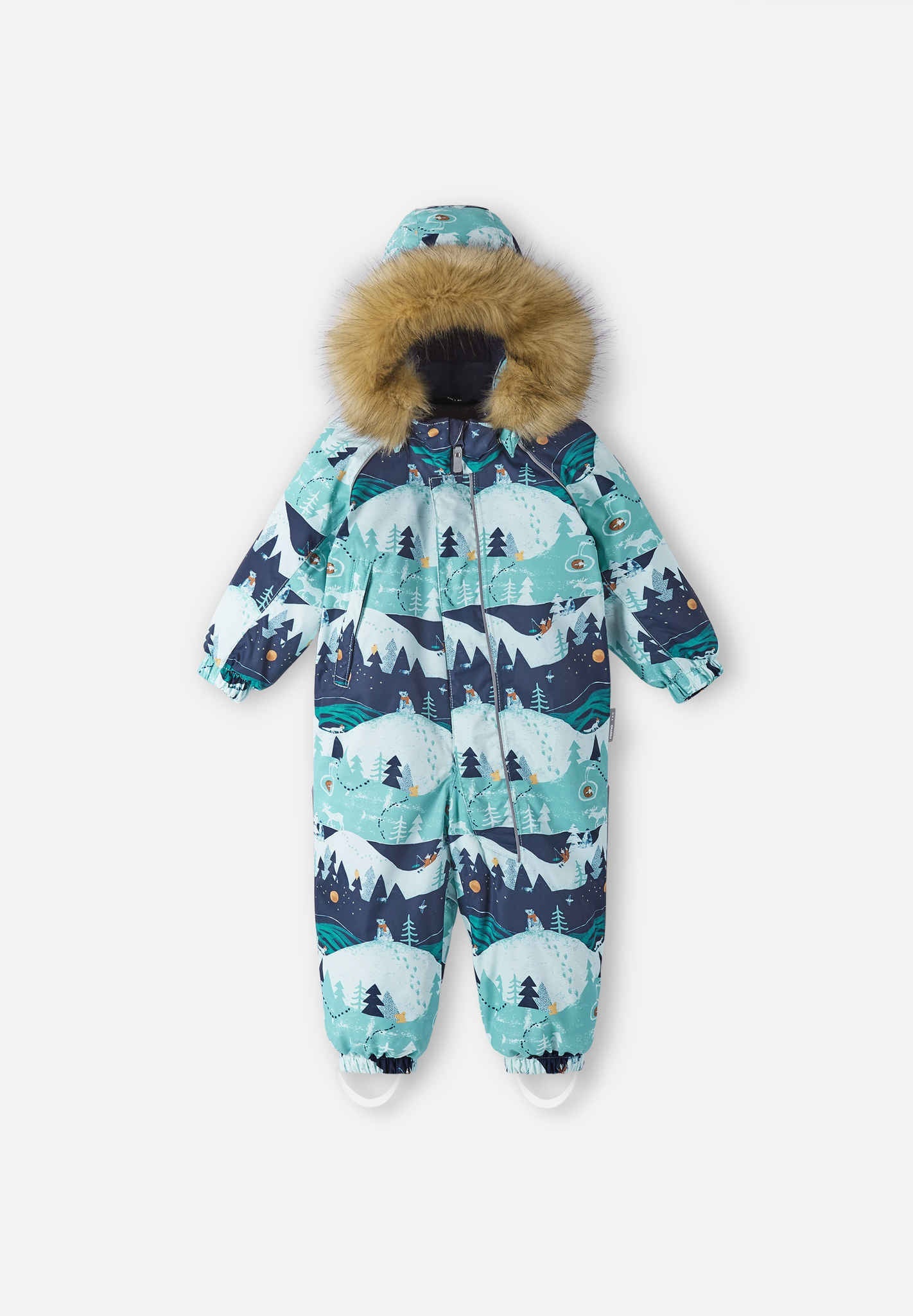 Toddlers' winter snowsuit Lappi