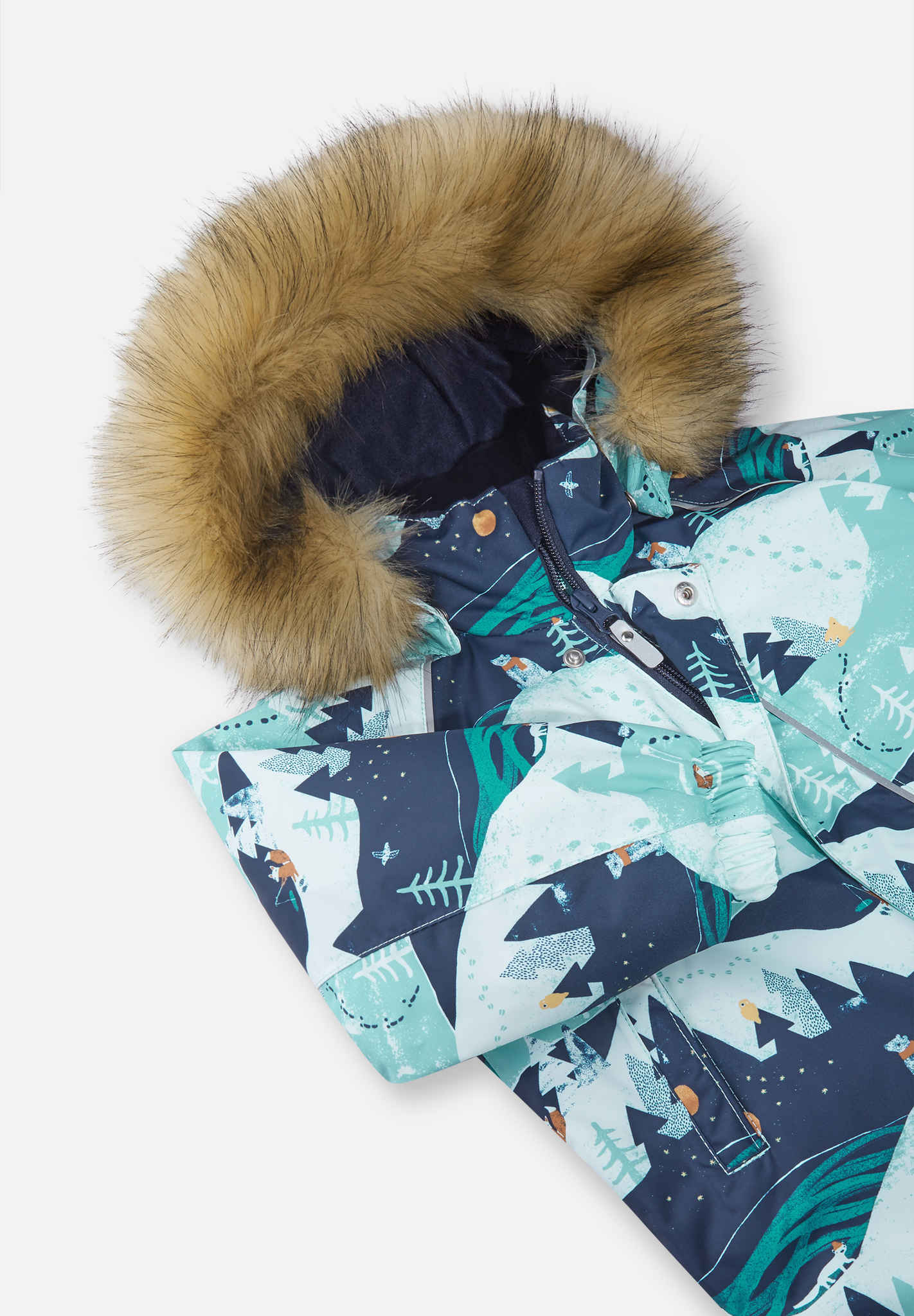 Toddlers' winter snowsuit Lappi