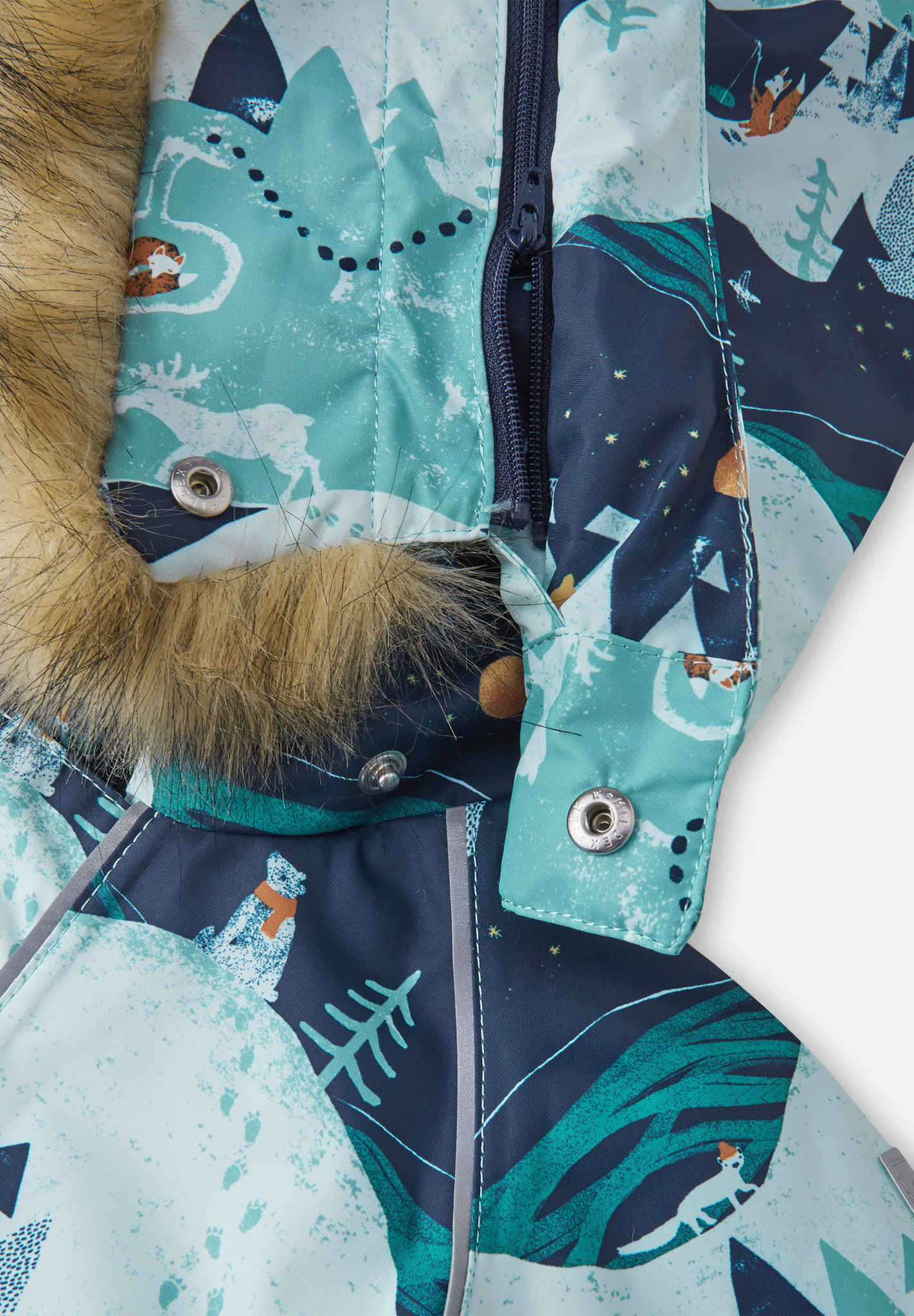 Toddlers' winter snowsuit Lappi