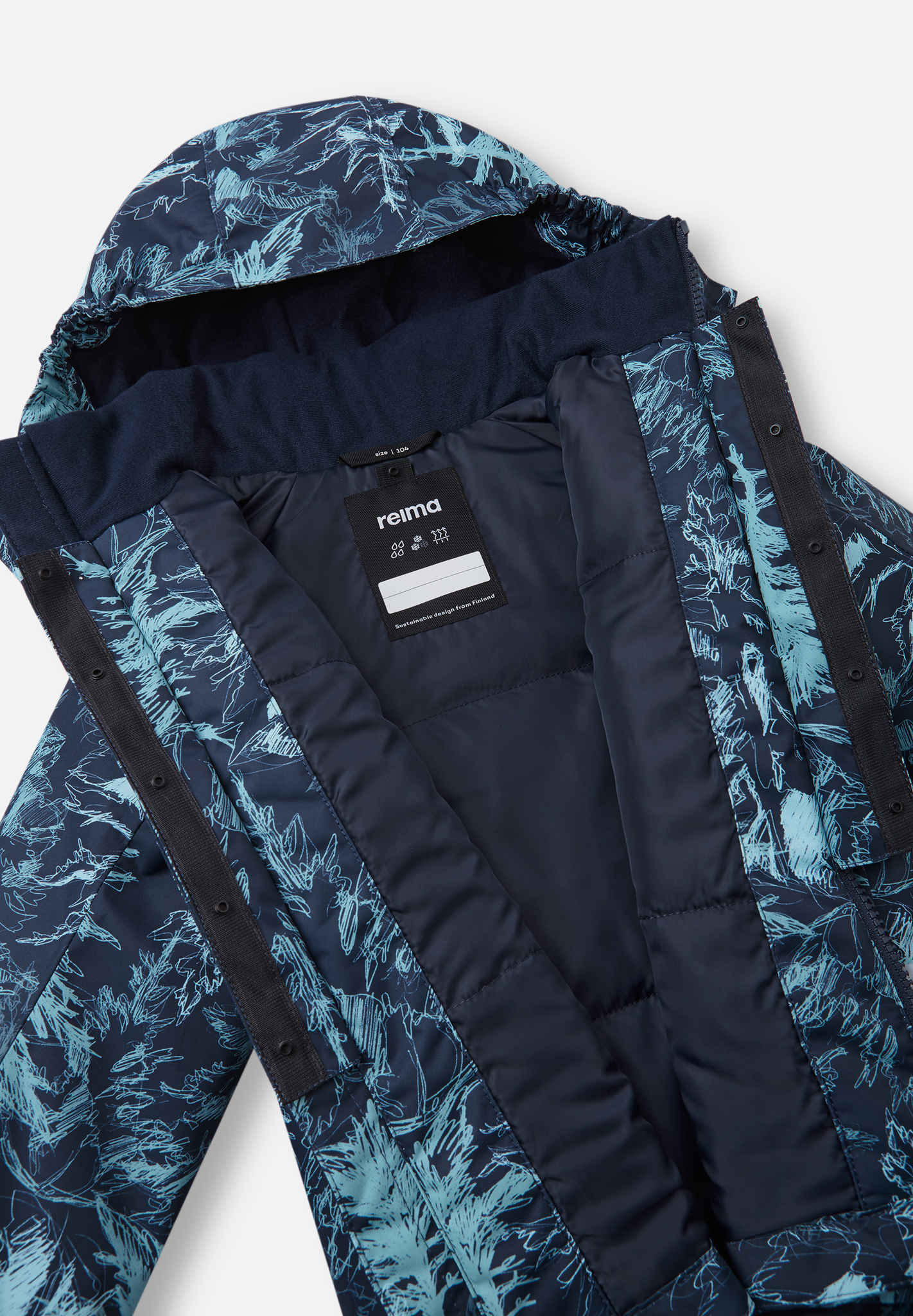 Kids' winter jacket Maunu