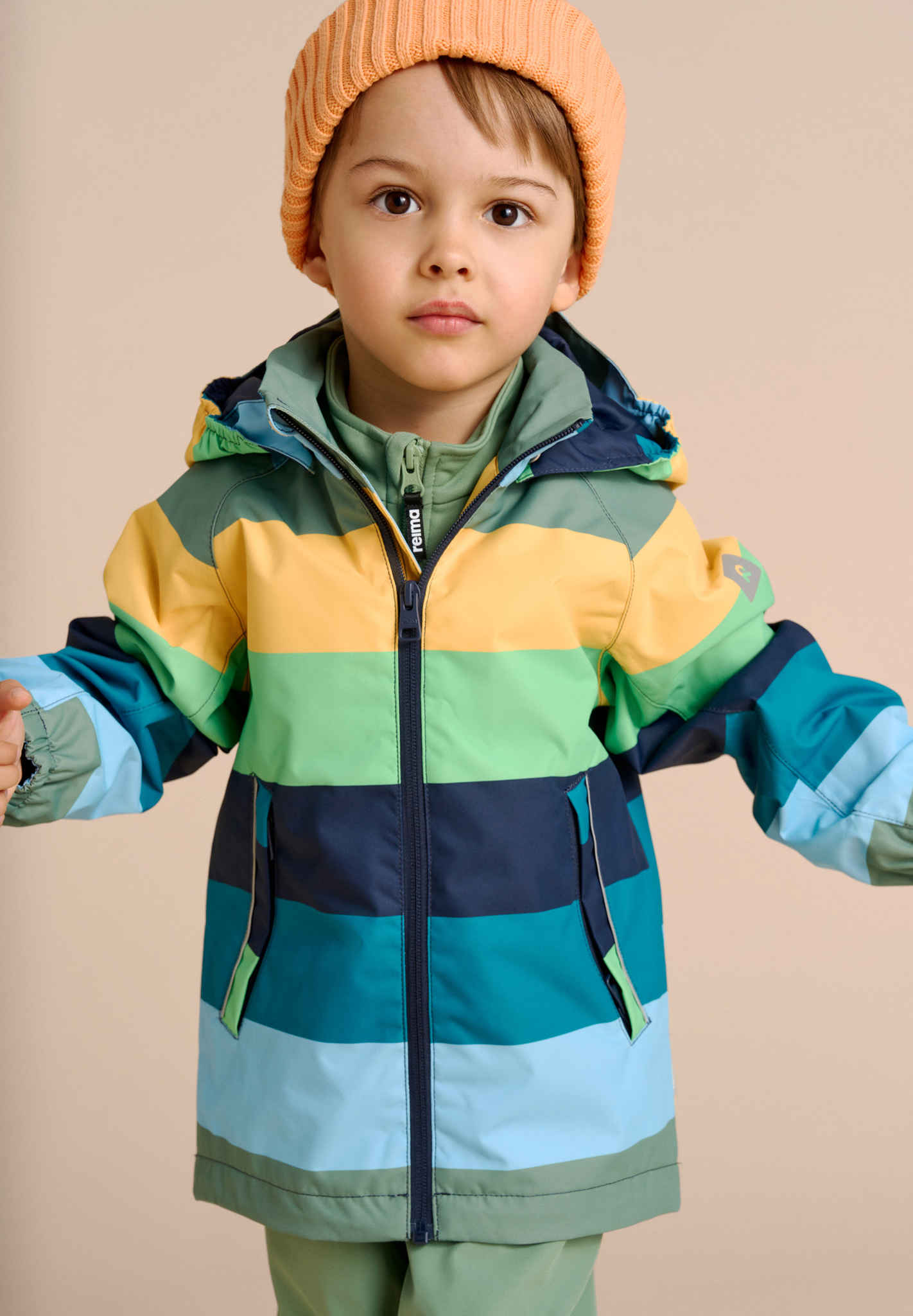 Kids' Reimatec mid-season jacket Finbo