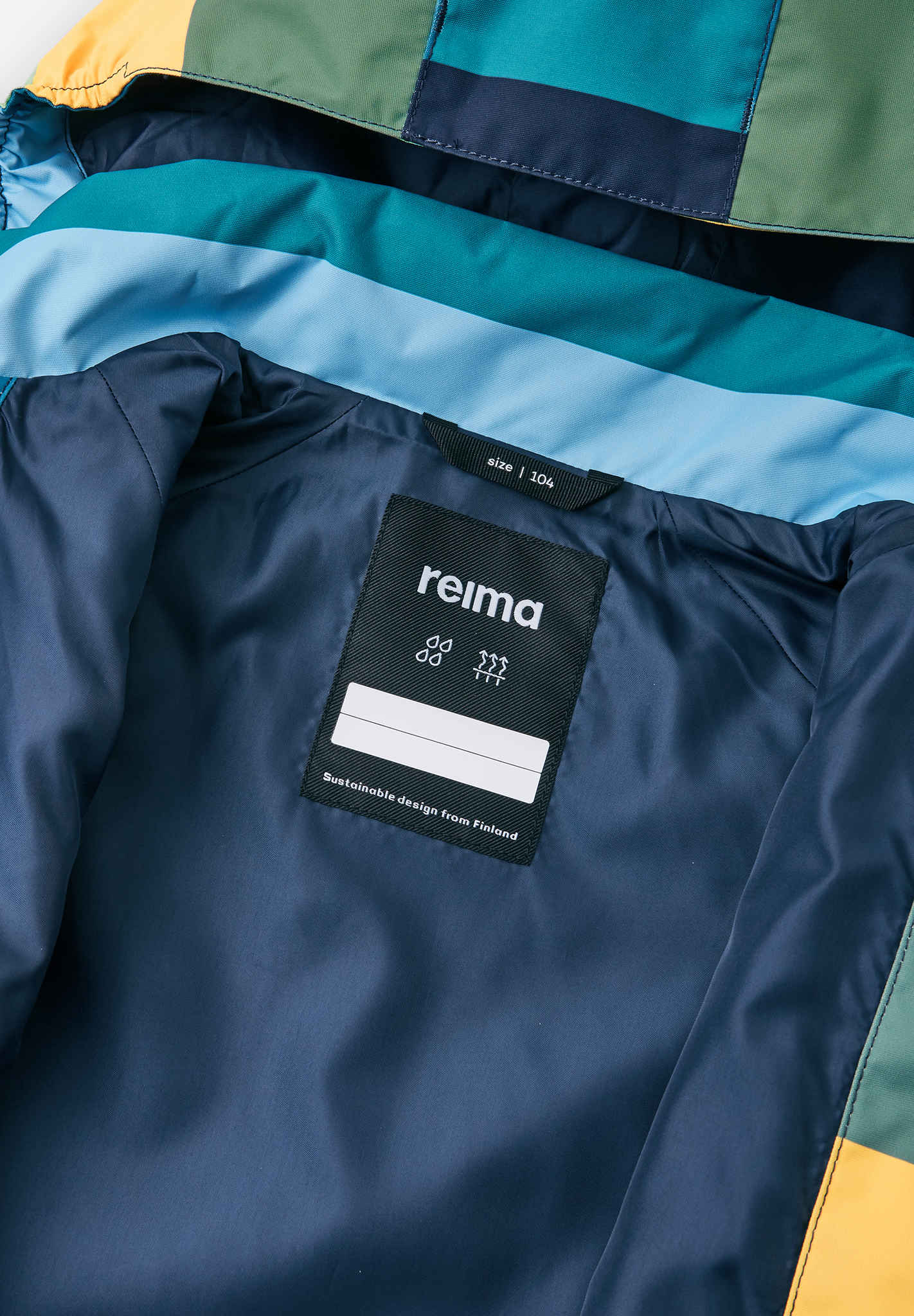 Kids' Reimatec mid-season jacket Finbo