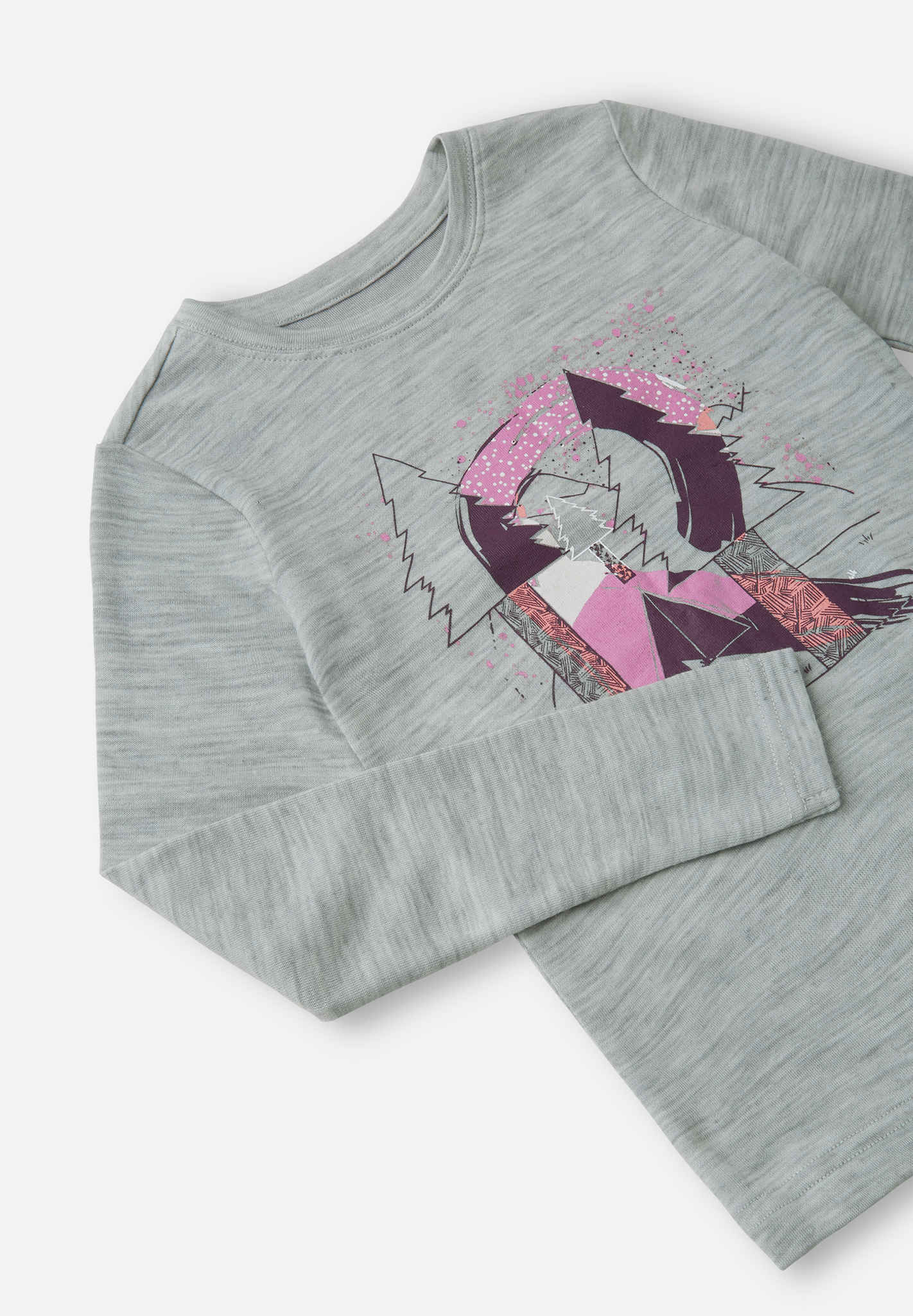 Kids' wool-bamboo shirt Viluton