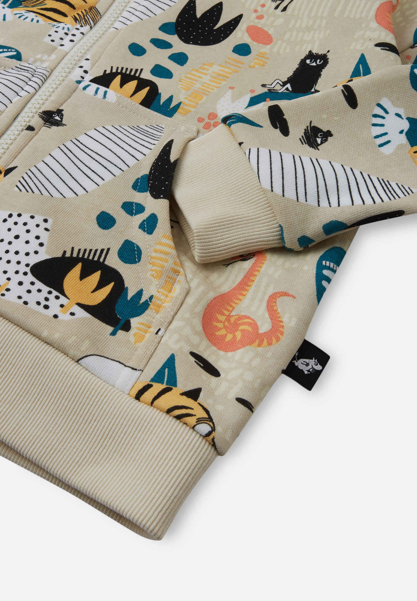 Toddler's hoodie Moomin Gryning